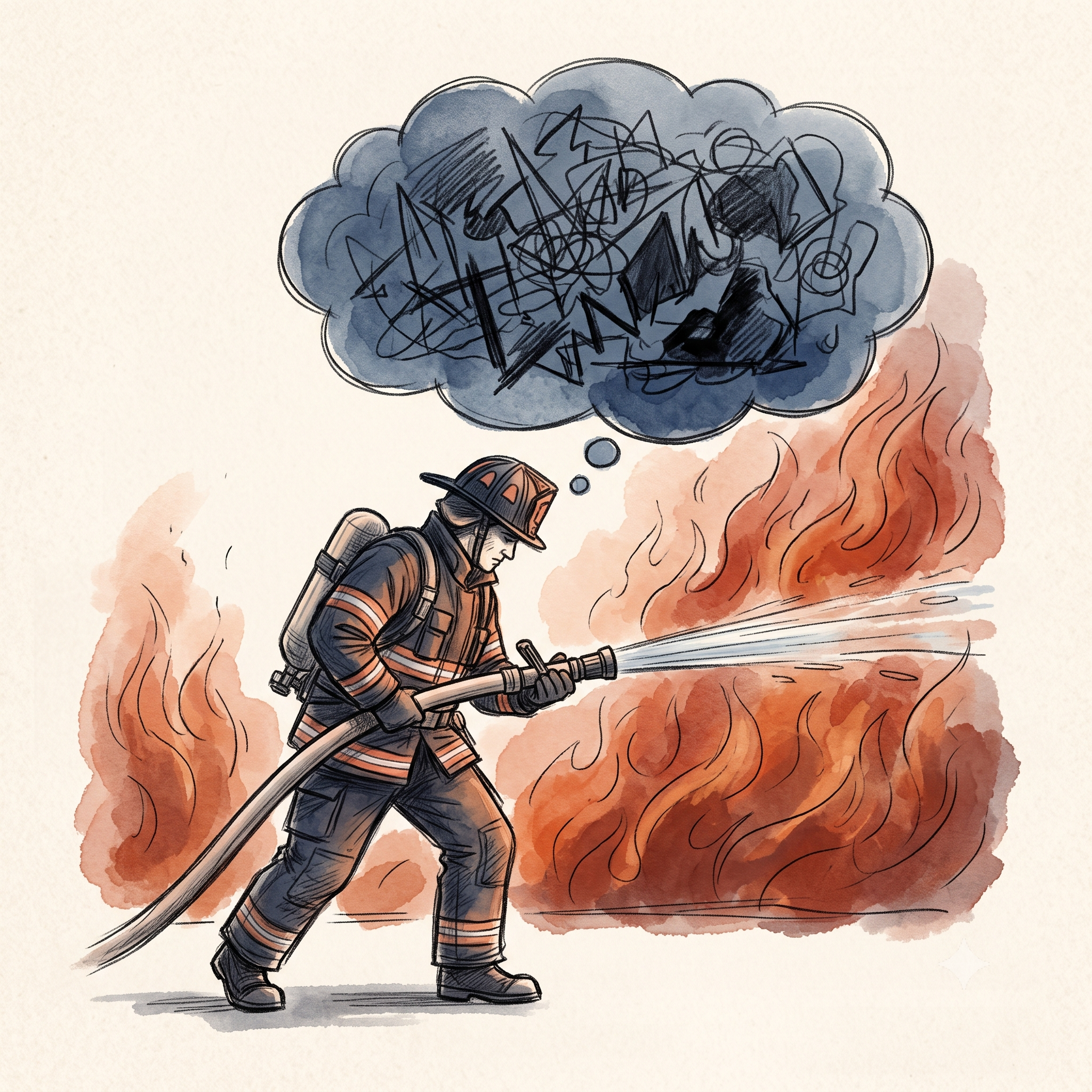 Ember for Firefighters — 24/7 mental health support for firefighters, EMTs, and paramedics from Vybz Health
